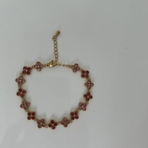 Bracelet Fleur de Rubis